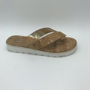 Donald Pliner Cork Lynne Sandals Size 8